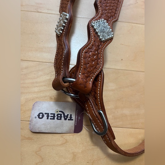 Western Leather Horse Breast Collar - Picture 5 of 10